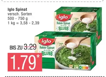 Marktkauf Iglo spinat Angebot