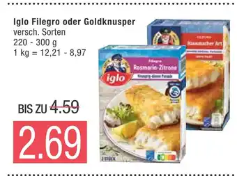 Marktkauf Iglo filegro oder goldknusper Angebot