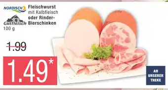 Marktkauf Gutfleisch fleischwurst mit kalbfleisch oder rinder-bierschinken Angebot