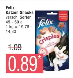 Marktkauf Felix katzen snacks Angebot