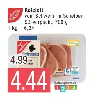 Marktkauf Gut & günstig kotelett Angebot