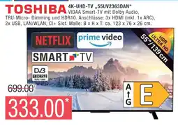 Marktkauf Toshiba 4k-uhd-tv „55uv2363dan“ Angebot