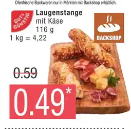 Marktkauf Backshop laugenstange mit käse Angebot