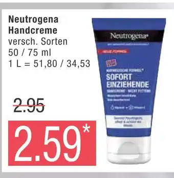 Marktkauf Neutrogena handcreme Angebot