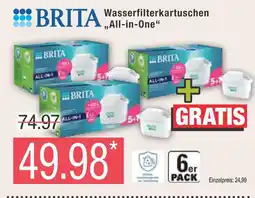 Marktkauf Brita wasserfilterkartuschen all-in-one Angebot