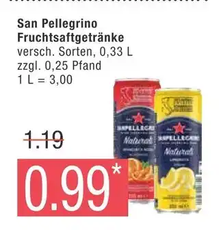 Marktkauf San pellegrino fruchtsaftgetränke Angebot