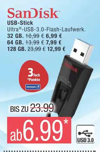 Marktkauf Sandisk usb-stick Angebot