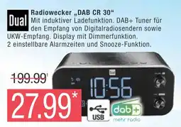 Marktkauf Dual radiowecker dab cr 30 Angebot