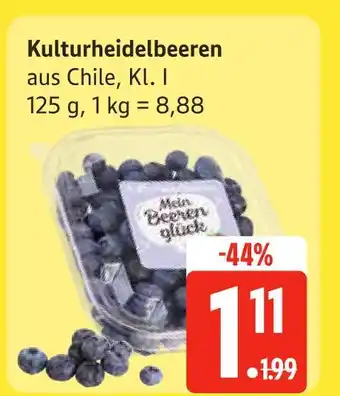 Edeka Mein beerenglück kulturheidelbeeren Angebot