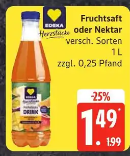 Edeka Edeka herzstücke fruchtsaft oder nektar Angebot