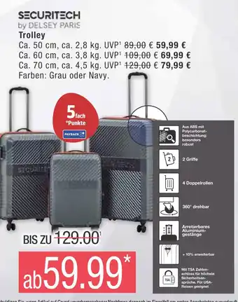 Marktkauf Securitech by delsey paris trolley Angebot