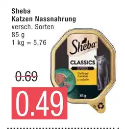 Marktkauf Sheba katzen nassnahrung Angebot