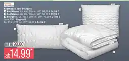 Marktkauf Emma essentials kopfkissen oder steppbett Angebot