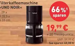 Marktkauf Filterkaffeemaschine uno noir Angebot