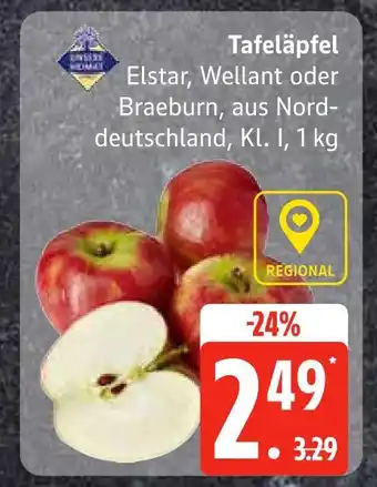 Edeka Regional tafeläpfel Angebot