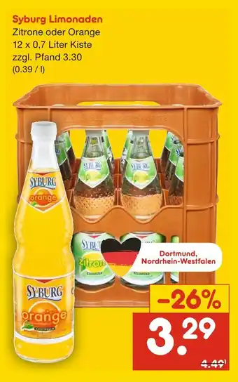 Netto Marken-Discount Syburg limonaden Angebot