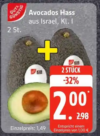 Edeka Gut&günstig avocados hass Angebot