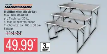 Marktkauf Mannesmann multifunktionstisch-set Angebot