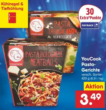 Netto Marken-Discount Youcook Pasta- Gerichte Angebot