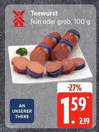 Edeka An unserer theke teewurst Angebot