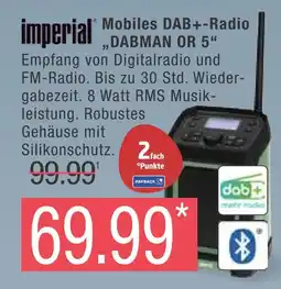 Marktkauf Imperial mobiles dab+-radio dabman or 5 Angebot