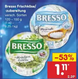 Netto Marken-Discount Bresso frischkäse/-zubereitung Angebot