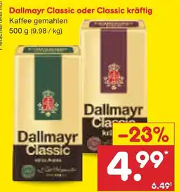 Netto Marken-Discount Dallmayr dallmayr classic oder classic kräftig Angebot