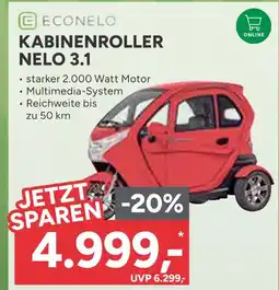 Marktkauf Econelo kabinenroller nelo 3.1 Angebot