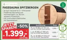 Marktkauf Artsauna fasssauna spitzbergen Angebot