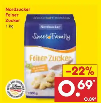 Netto Marken-Discount Nordzucker feiner zucker Angebot