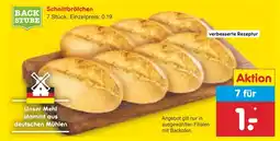 Netto Marken-Discount Backstube schnittbrötchen Angebot