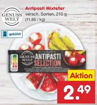 Netto Marken-Discount GENUSS WELT Antipasti Mixteller Angebot