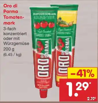 Netto Marken-Discount Oro di parma tomatenmark Angebot