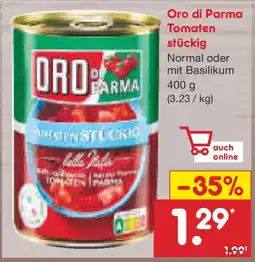 Netto Marken-Discount Oro di parma tomaten stückig Angebot