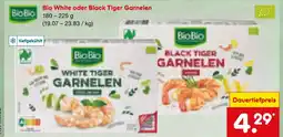 Netto Marken-Discount Biobio bio white oder black tiger garnelen Angebot