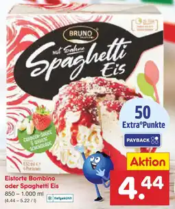 Netto Marken-Discount Eistorte Bombino oder Spaghetti Eis Angebot