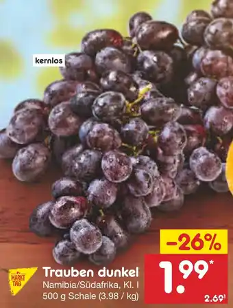 Netto Marken-Discount Markt tag trauben dunkel Angebot