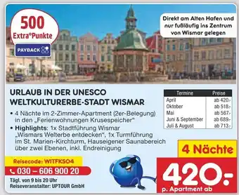 Netto Marken-Discount Netto reisen urlaub in der unesco weltkulturerbe-stadt wismar Angebot