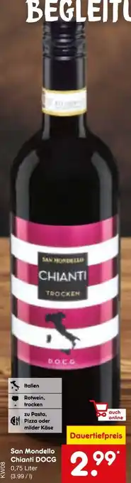 Netto Marken-Discount San mondello chianti docg Angebot