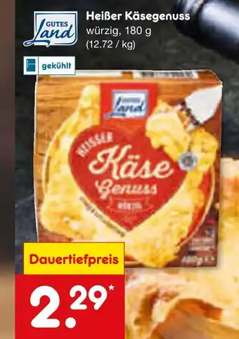 Netto Marken-Discount Gutes land heißer käsegenuss Angebot