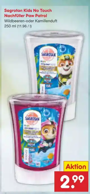 Netto Marken-Discount Sagrotan kids no touch nachfüller paw patrol Angebot