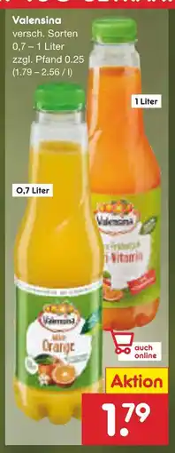 Netto Marken-Discount Valensina saft Angebot