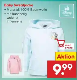 Netto Marken-Discount Baby sweatjacke Angebot