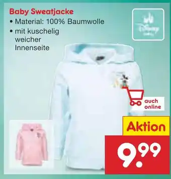 Netto Marken-Discount Baby sweatjacke Angebot