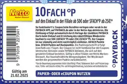 Netto Marken-Discount Payback 10fach°p Angebot