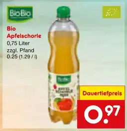 Netto Marken-Discount Biobio apfelschorle Angebot