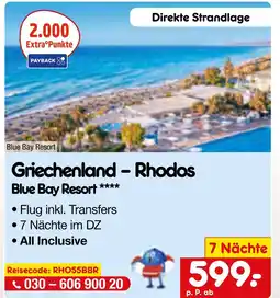 Netto Marken-Discount Griechenland - Rhodos Blue Bay Resort Angebot