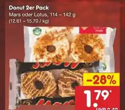 Netto Marken-Discount Mars oder lotus donut 2er pack Angebot