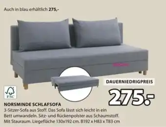 Jysk NORSMINDE SCHLAFSOFA Angebot