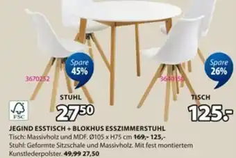 Jysk JEGIND ESSTISCH Angebot